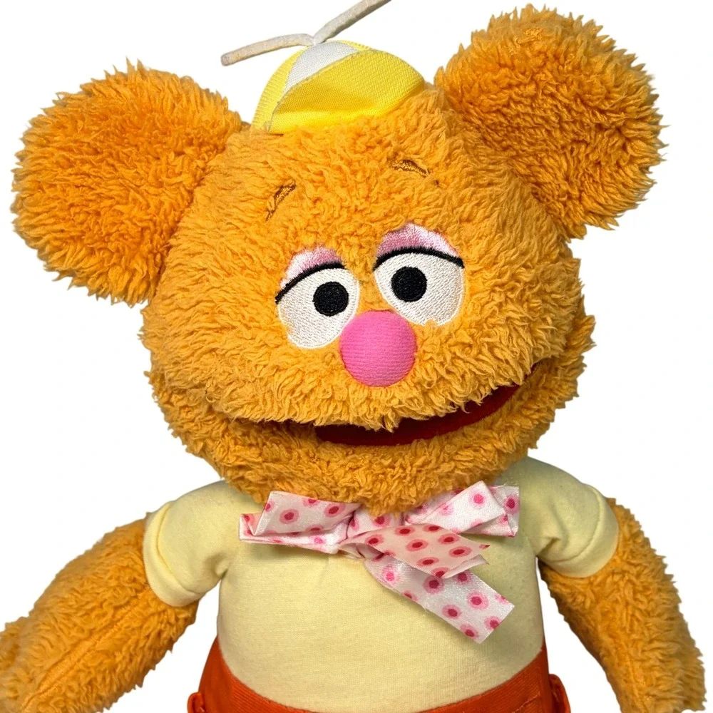 Vintage-Style Muppet Babies Wocka Wocka Fozzie Plush 12" Repair/Parts Only - Picture 3 of 12